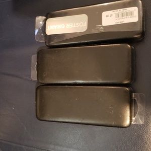 Foster Grant black eyeglass case.